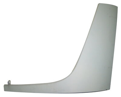 COVER HEADLAMP LEFT MP4 PRIMER WHITE
